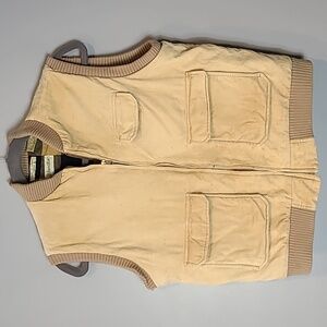 American Vintage Tan Sleeveless Vest